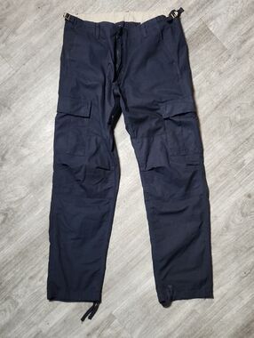 Carhartt Navy Cargo Pants with Utility Pockets